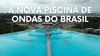 A nova piscina de ondas artificiais do Brasil - Surfland