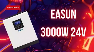 Обзор на EaSun 3000w - 24v | Солнечный инвертор | УПС | Резервное питание | Гибридный инвертор