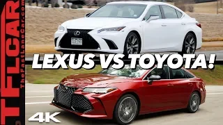 This Is Why The 2019 Lexus ES Costs $5,000 More Than A Toyota Avalon