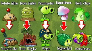 PvZ 2 Discovery - All Plants Evolution NOOB - PRO - HACKER (v9.9.1)