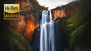 Majestic Waterfall - Relaxing Waterfall Nature Sounds for Deep Sleep, Meditation, Study, ASMR