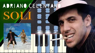 Adriano Celentano - Soli (TUTORIAL SYNTHESIA)