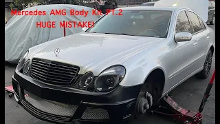 AMG Body Kit Install (pt.2)