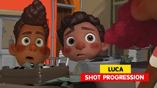 LUCA | Giulia Shot Progression | Animation Breakdowns | 3D Animation Internships