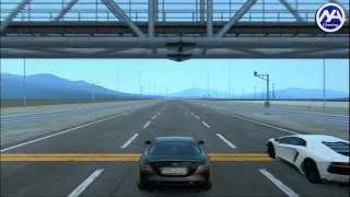 GT5 | Drag Race : Aventador '11 VS McLaren SLR '09