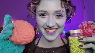 ASMR Alien Probes, Massages, & Smoothes Your Brain 🧠 (layered sounds, personal attention)