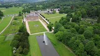 Chatsworth House, Peak District | 4K Drone Footage DJI Mini 3 Pro