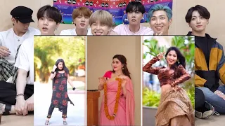 BTS REACTION Must Watch New Song Dance Video 2024, Anushka Sen,  Jannat Zubair Indias Best Tik tok