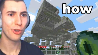 Reacting to Minecraft's Luckiest Moments Of All Time