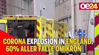 Corona-Explosion in England: 60% aller Fälle Omikron