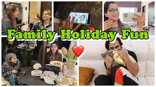 I cracked the perfect Dal Halwa by Saba & Ammi’s Recipe| Shoaib ki pol khul gayee| Family Holiday❤️