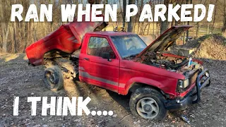 Ford Ranger Abandoned in the woods for years! (Will it run??)