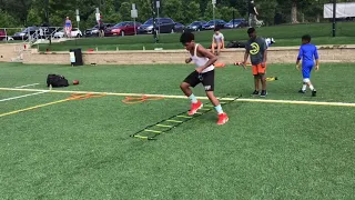 Youth football conditioning