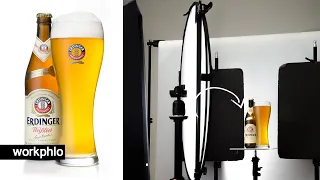 How to Photograph a Classic Beer & Pint Glass | Capture & Retouch in Photoshop