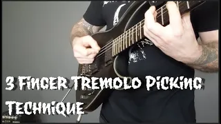 What Is The 3 Finger Tremolo Picking Technique?