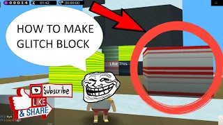 How to Make Glitch Block at Kogama