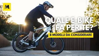 LE OTTO MIGLIORI E-BIKE PER TUTTI con buon rapporto qualità/prezzo!