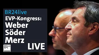 BR24live: Weber, Söder, Merz – Europadebatte in München | BR24