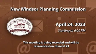 New Windsor Planning Commission 4-24-2023