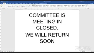 Committee of the Whole Meeting - March 10, 2022