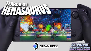 Terror of Hemasaurus | Steam Deck Gameplay | Steam OS | AT-Home Arcade Bundle *Link In Description*