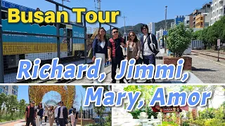 Trip to Busan City by Richard Malicdan, Jimmi Billod, Mary Ann Bernardo, Amor Pasigon - 부산여행, Korea.