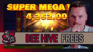 BEE HIVE 🤑| ABOWUNSCH ⚠️ Geiler Hit Freunde 💶 | Freegames High Stakes 🎰 | Casino Highlights