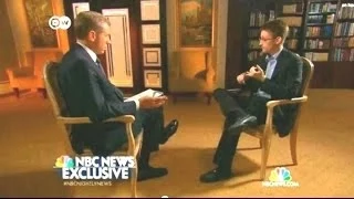 Snowden im US-Sender NBC: ich bin ein echter Spion! | Journal