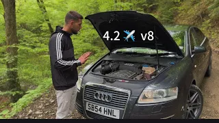 Car/vlog…Merită toți banii / Audi a6 4.2 V8 😱 noua echipare ⛰️