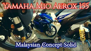 Yamaha Mio Aerox 155 Malaysian Concept Solid 😎😱