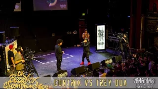 Contrix VS Trey Qua - Semi Final Final - 2015 UK Beatbox Championships