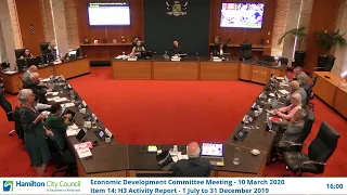 Economic Development Committee Meeting - 10 March 2020