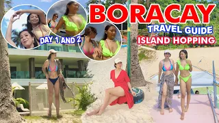 Boracay 2023 Day 1 and 2 || Island Hoping || Sunset || Night Life