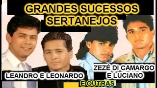 LEANDRO E LEONARDO ZEZÉ DI CAMARGO E LUCIANO Inesquecíveis RELEMBRANDO  ANOS - 90 PT 1 - VANESSICES