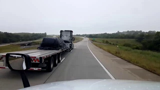 BigRigTravels LIVE! - Ottawa, Kansas to Tonkawa, Oklahoma- Interstate 35 South - Sept 17, 2017