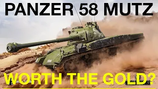 WOTB | Panzer 58 | WORTH 7,500 GOLD?