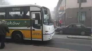 Płonący autobus - Sokołów Podlaski