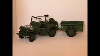 DIY paper model - Willys MB U.S. Army Truck