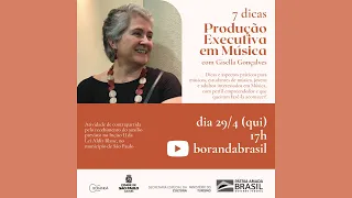 7 DICAS - Produção Executiva em Música - com Gisella Gonçalves