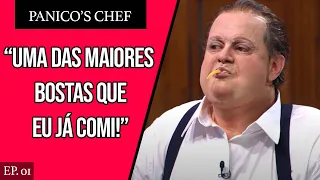 COMIDAS BIZZARAS NO PRIMEIRO EPISÓDIO DO PANICO'S CHEF | Ep. 01