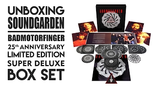 Soundgarden Badmotorfinger 25th Anniversary Box Set Unboxing