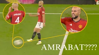 Amrabat's First Old Trafford Debut Under Ten Hag (Key Moments)