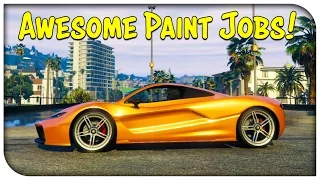 GTA 5 Online - Touch Up Tuesday (Creamsickle Orange, Sky Blue & Blood Orange) [GTA V]