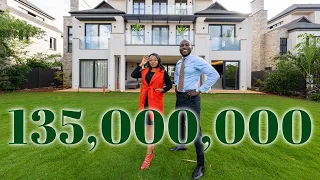 Inside a KSH 135,000,000 Architectural Marvel In Runda, NAIROBI | Kenya