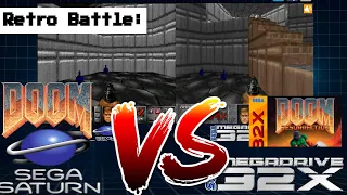 Doom Resurrection 32x vs Doom Sega Saturn