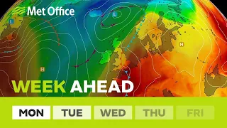 Week ahead – Some heat and the risk of storms