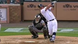 CWS@DET: McCann hammers a solo dinger to left-center