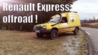 Présentation Renault Express tout terrain Raid (Renault Rapid, Renault Extra)