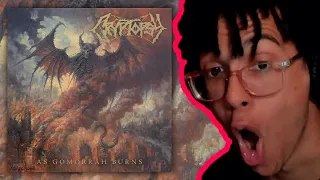 THIS NEW SOUND IS SICK!!! | Cryptopsy - As Gomorrah Burns (Reaction/Review)