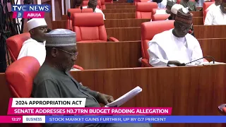 Budget Padding Allegation: Senator Adeola Reads Transcription Of Senator Ningi's Interview